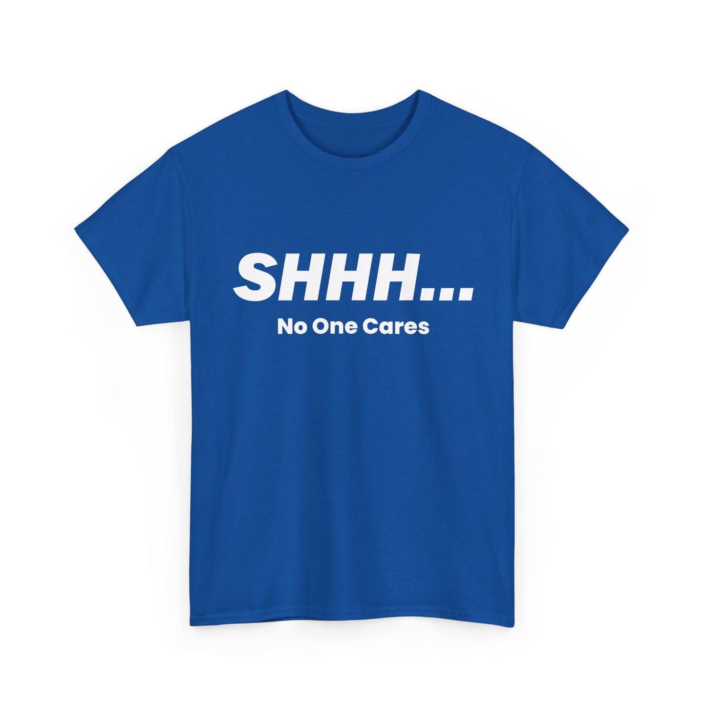 Car Gut Shirt, Cars Owner, Car Racing Lovers Gifts, Shhh No One Cares T-Shirt