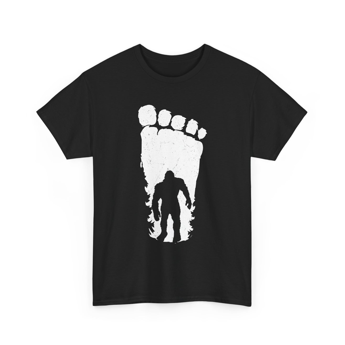 Bigfoot Shirt, Bigfoot Footprint, Sasquatch Lovers Gifts, Bigfoot Believers T-Shirt