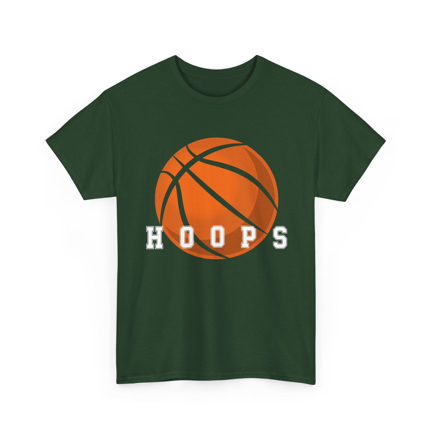Hoops Basketball T-Shirt, Sports Lovers Basketball Fans, Basketball Player T-Shirt