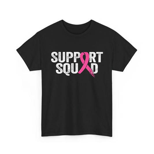 Breast Cancer Awareness T-Shirt, Support Squad, Breast Cancer Pink Ribbon Shirt