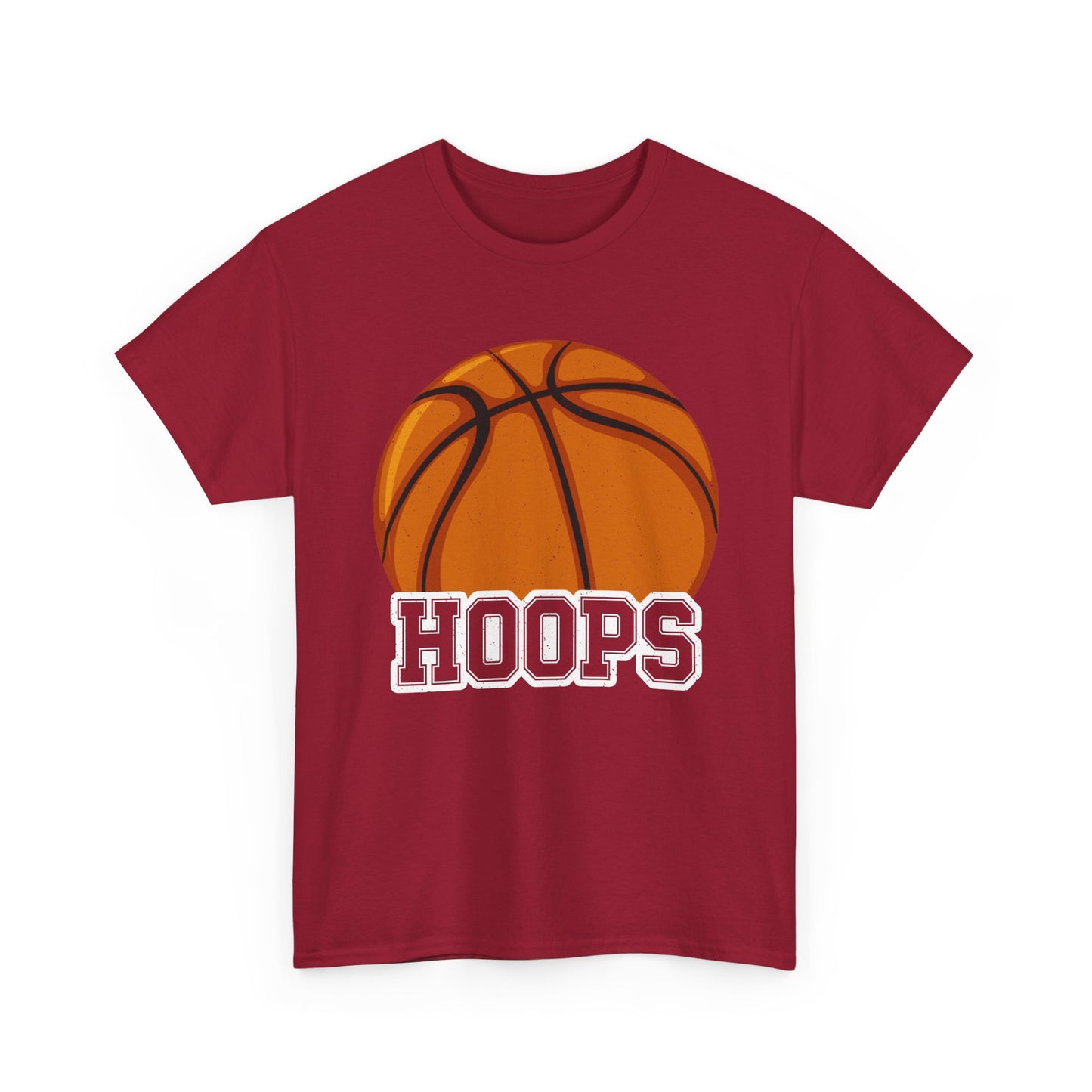 Hoops Basketball Shirt, Basketball Lovers Sport, Basketball Player Women Men T-shirt