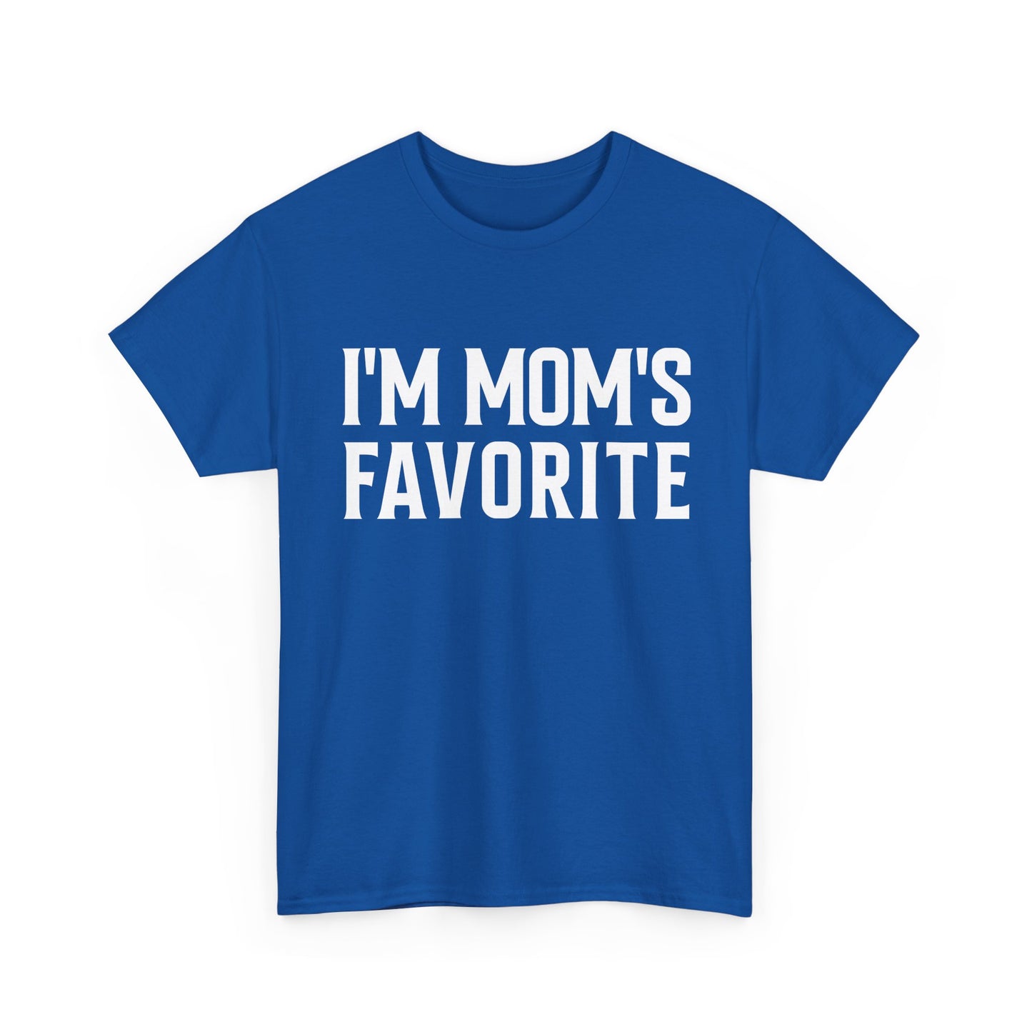 Mom T-Shirt, I'm Mom's Favorite, Funny Kid Saying Birthday Kids T-Shirt