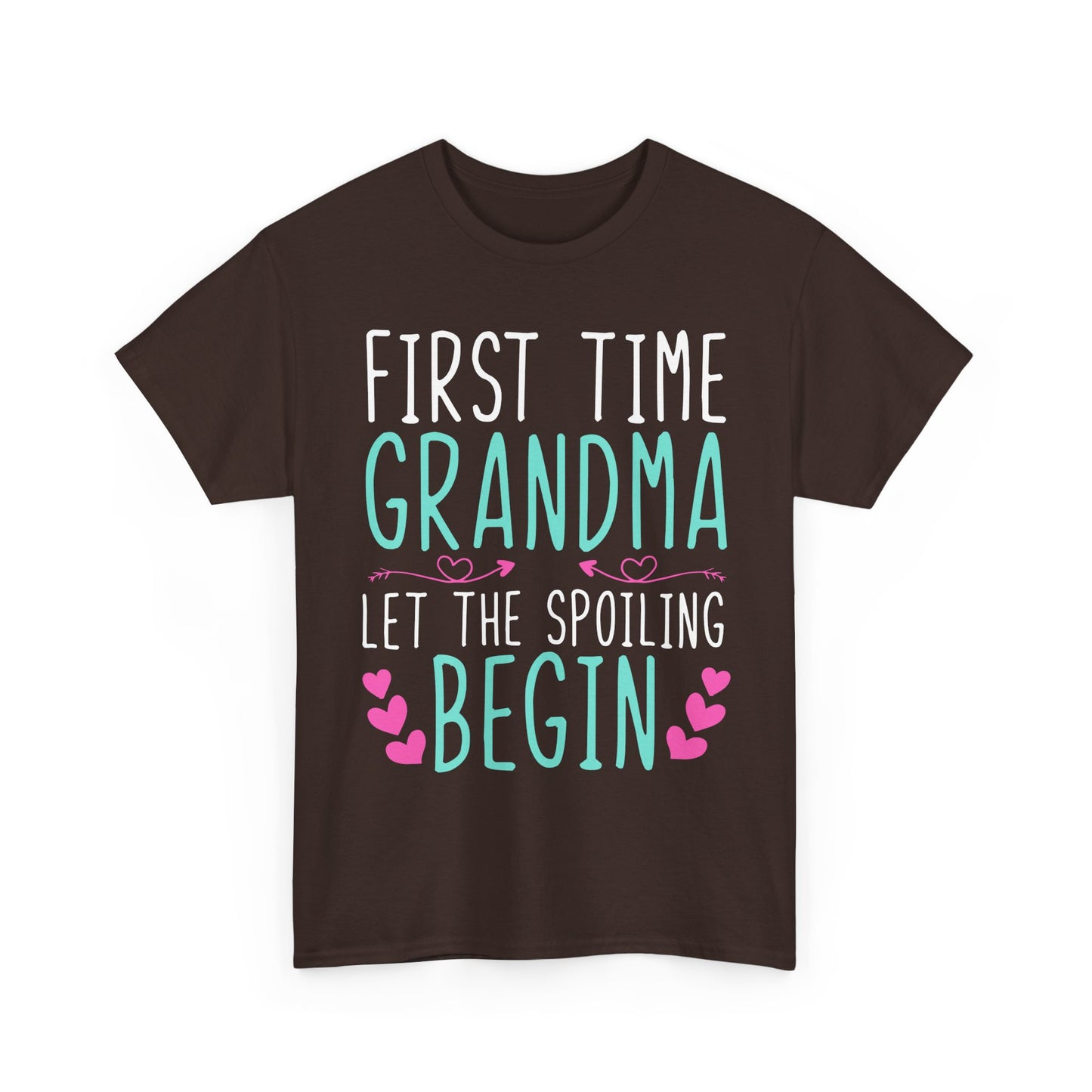 Grandma Shirt, First Time Grandma Let The Spoiling Begin Mother's Day T-Shirt