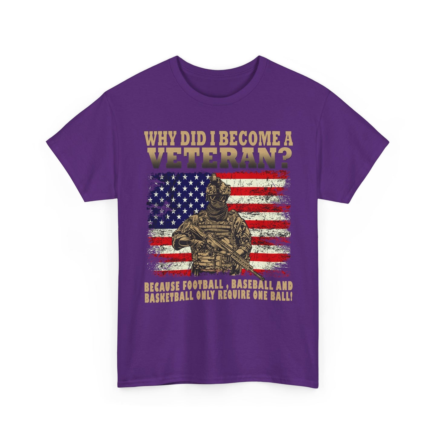Veteran Shirt, Why Did I Become a Veteran?, Veterans Day Dad Grandpa Gifts Shirt