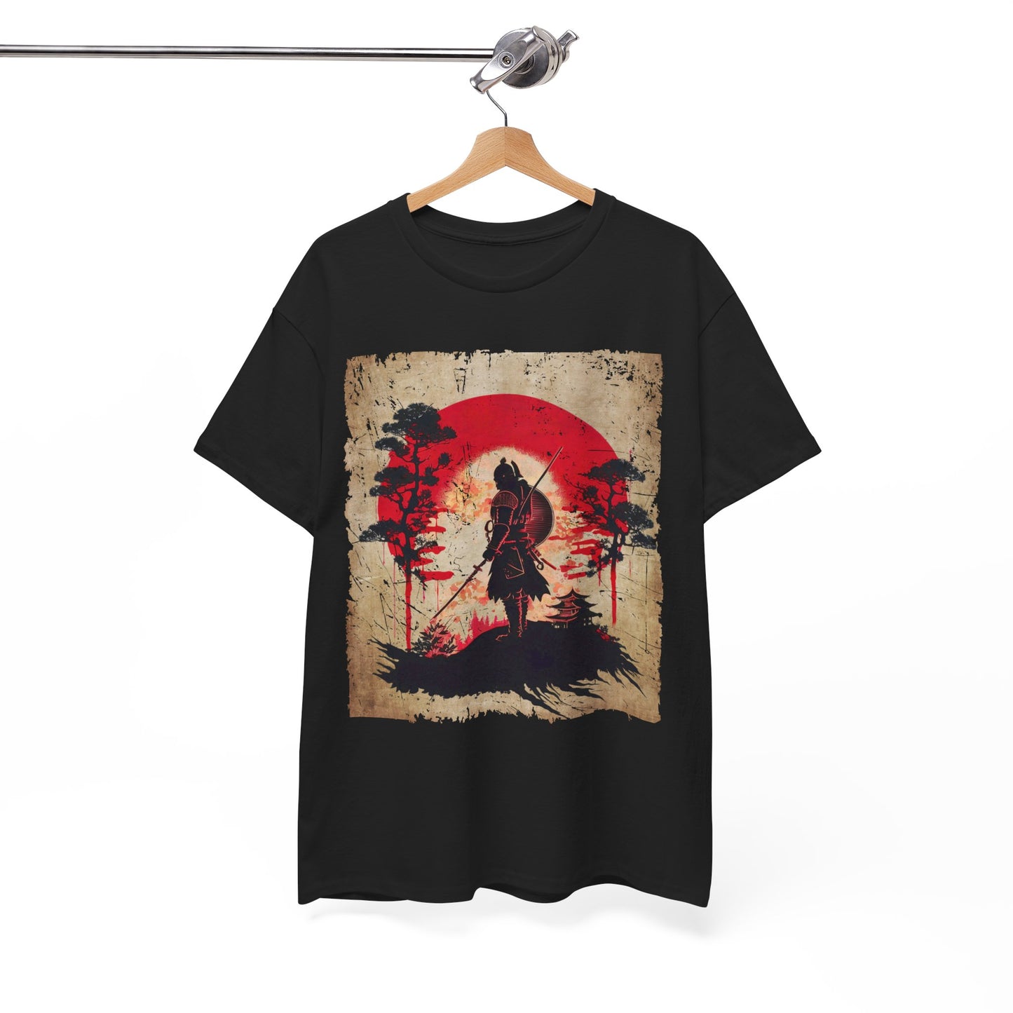 Japanese Samurai T-Shirt, Japanese Culture Lovers Gifts, Japanese Art Women Men Shirt