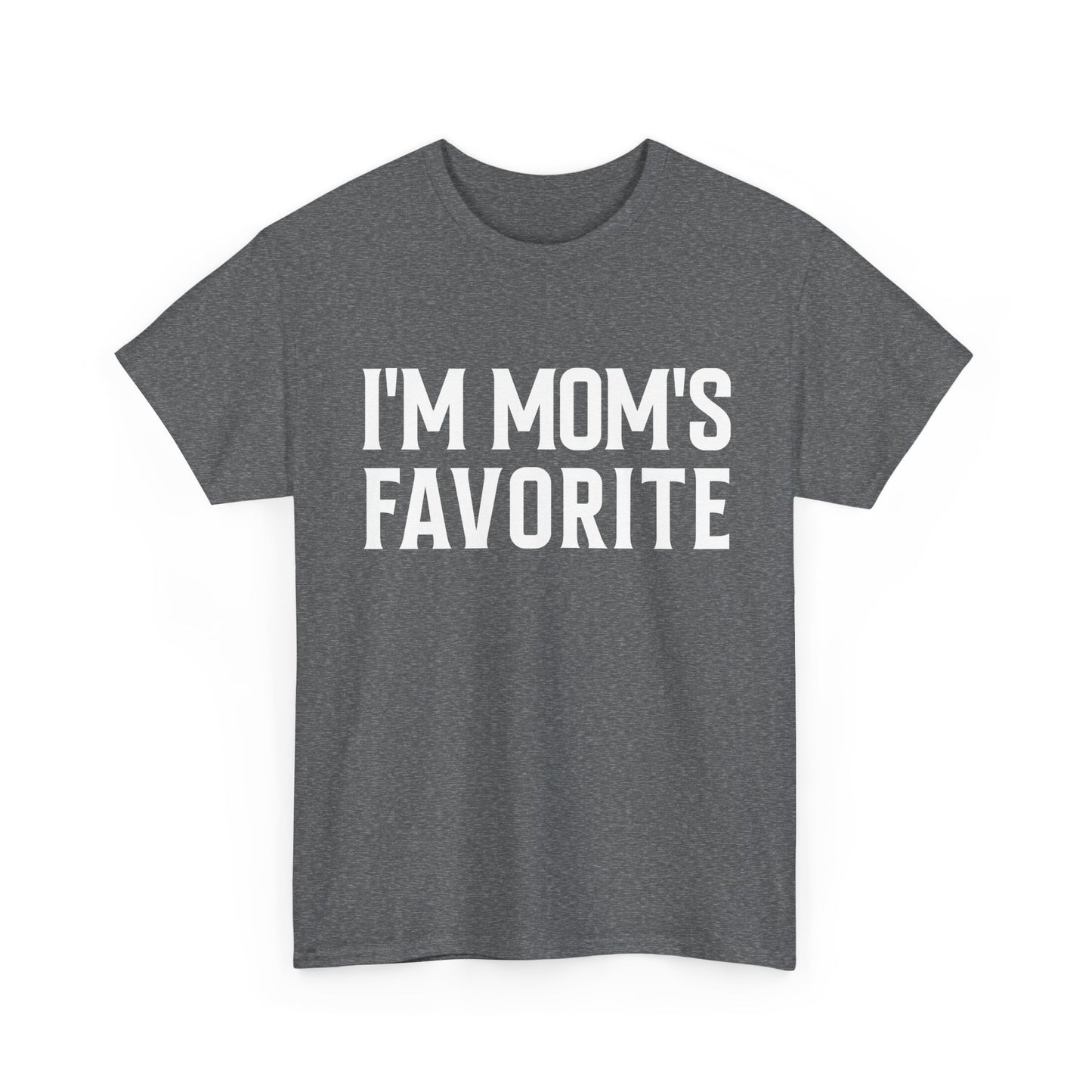 Mom T-Shirt, I'm Mom's Favorite, Funny Kid Saying Birthday Kids T-Shirt