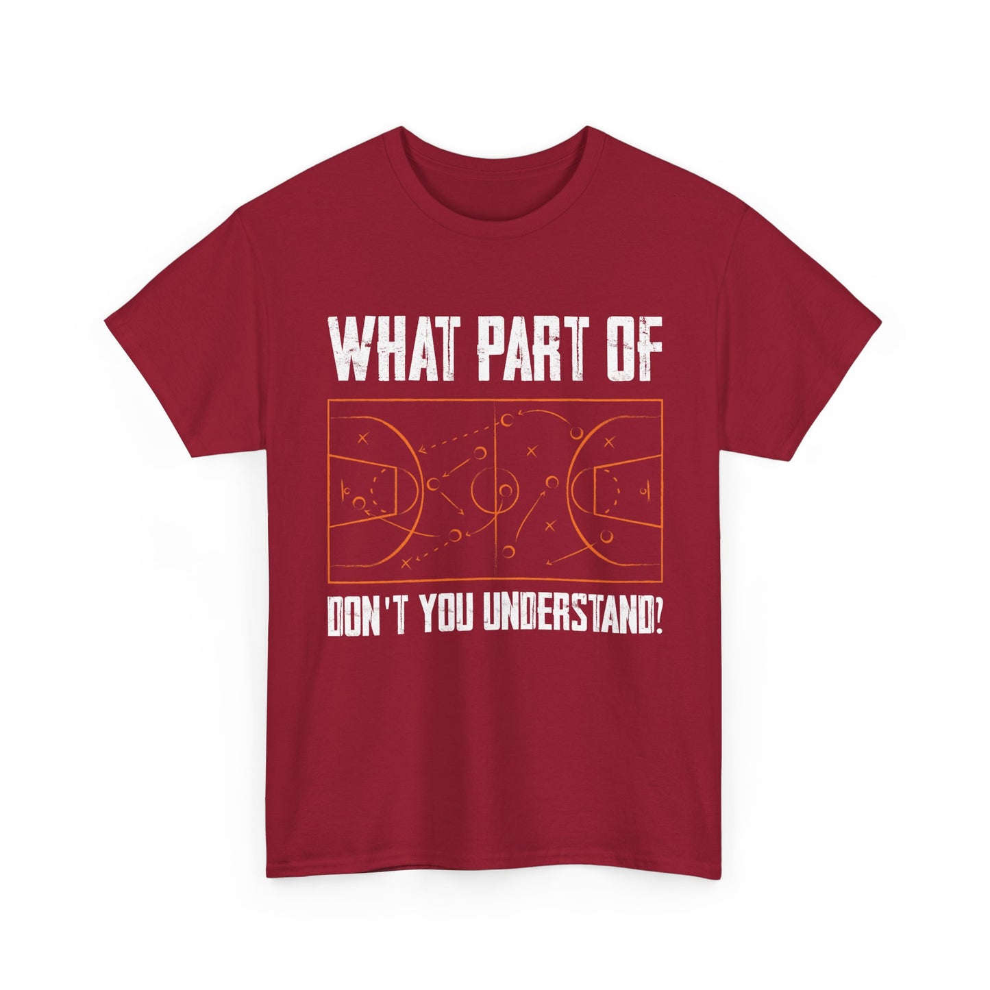 Basketball Funny T-Shirt, What Part Of Basketball Don't You Understand Player T-Shirt