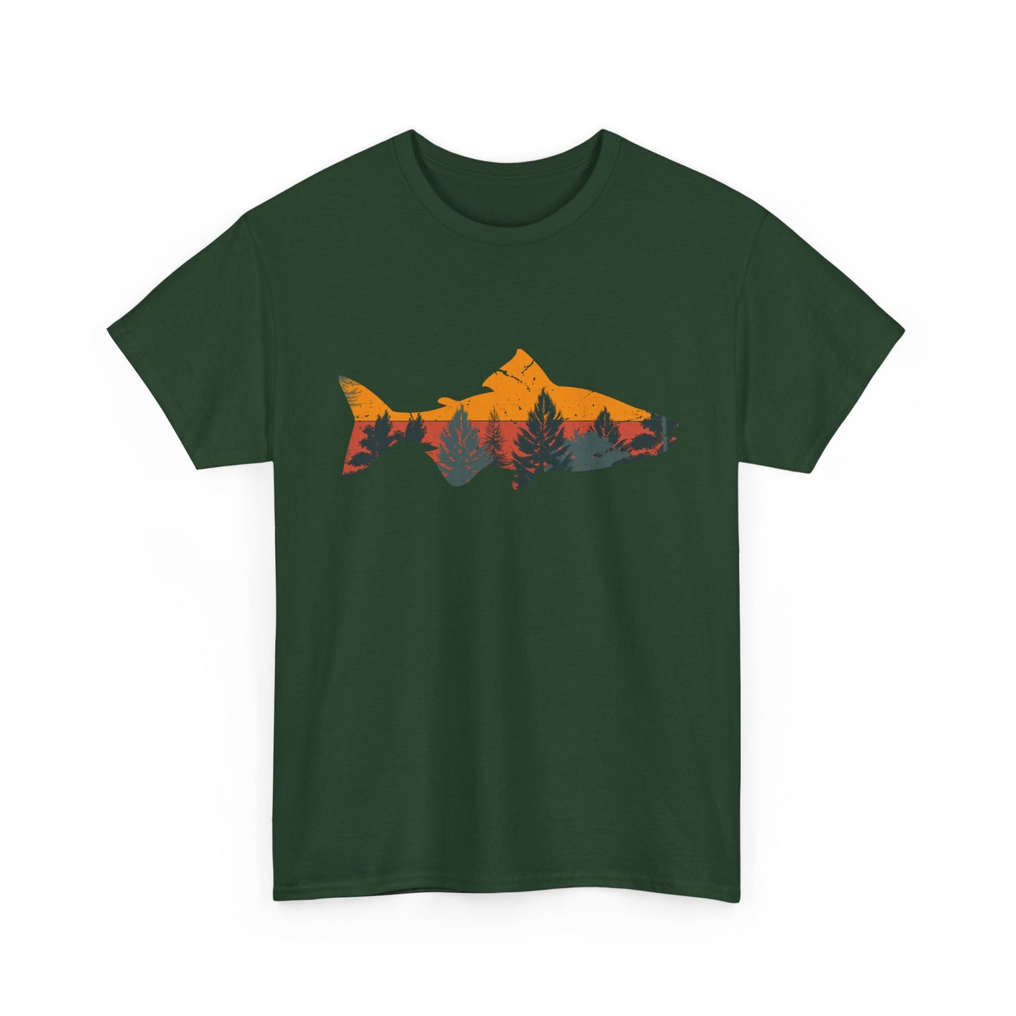 Fishing Shirt, Fisherman Fishing Season Lovers Gifts, Nature Outdoor Fish T-Shirt