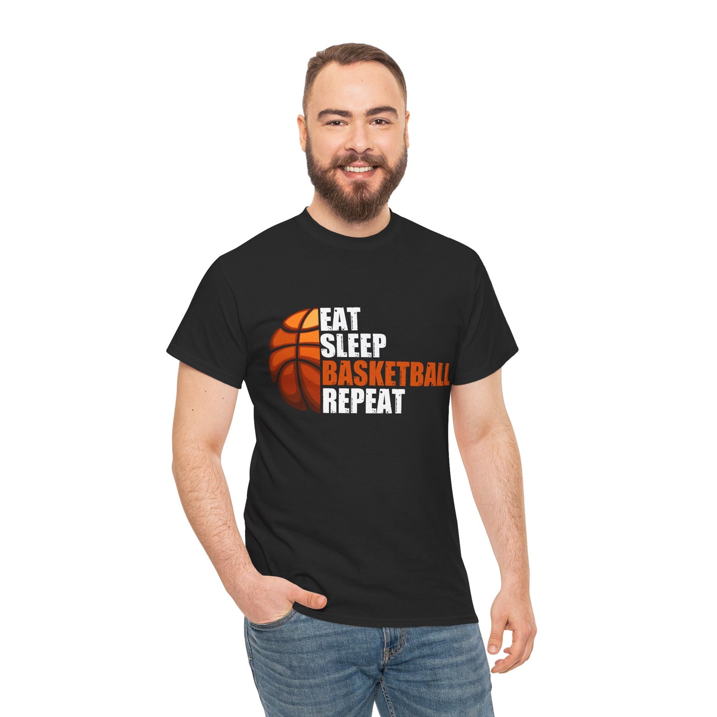 Basketball Shirt, Eat Sleep Basketball Repeat, Basketball Player Women Men T-Shirt