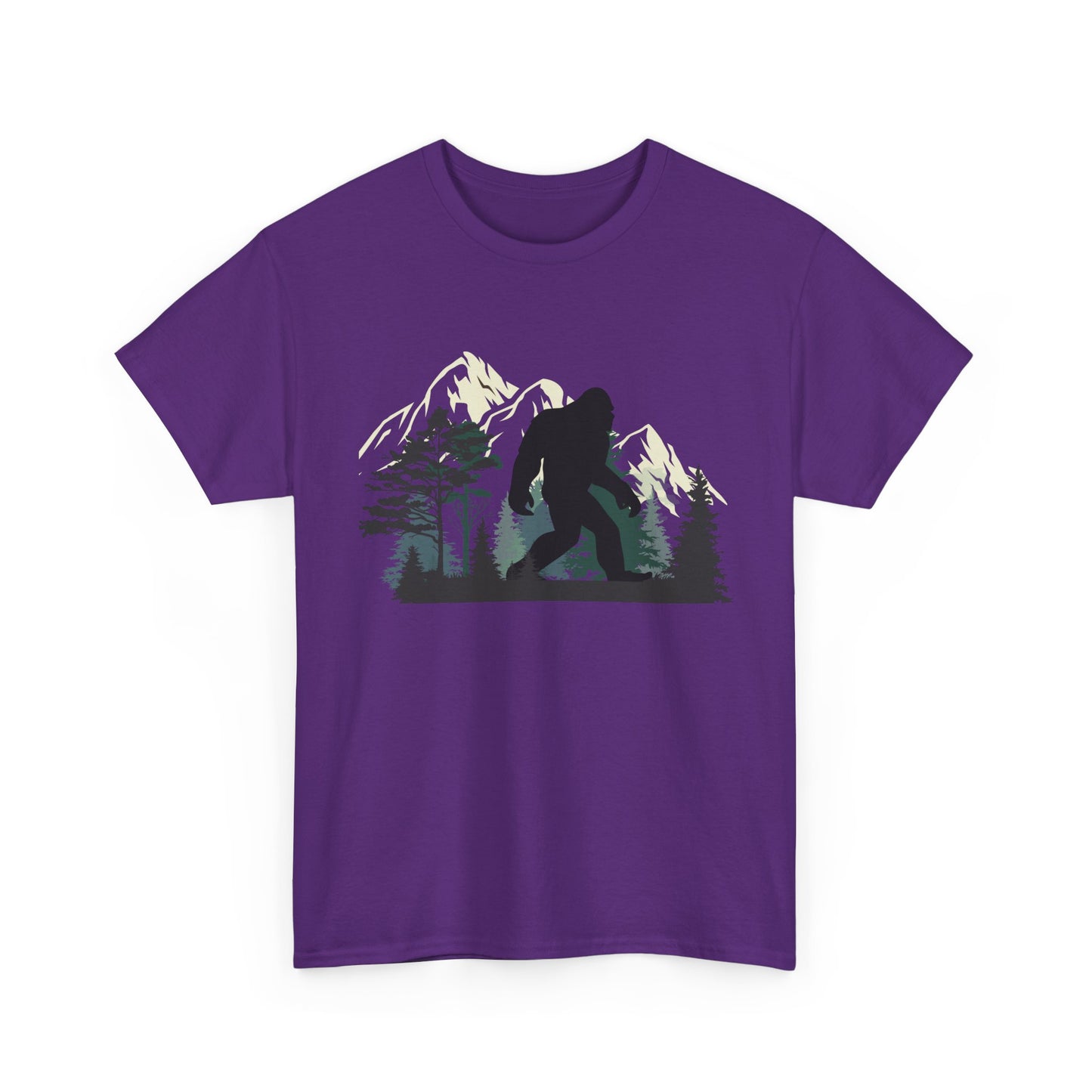 Bigfoot Forest Shirt, Mountain Bigfoot Lovers, Sasquatch Believers Women Men Gifts Shirt