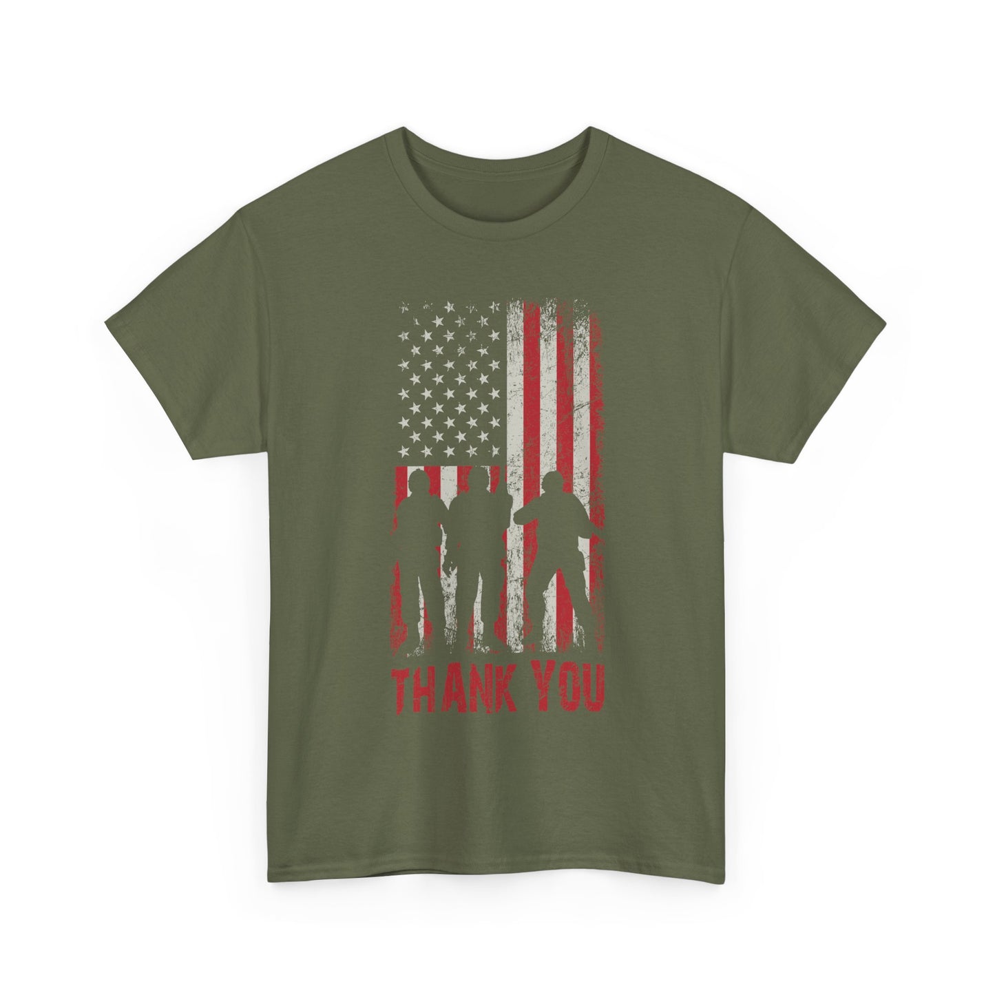 Veteran Shirt, Thank You, Veterans American Flag Patriotic T-Shirt