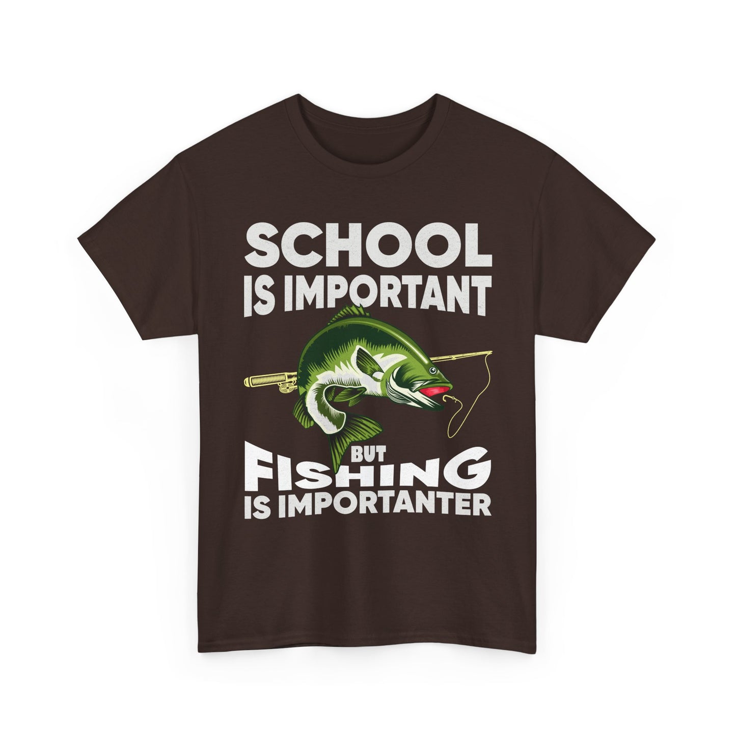 Fishing Shirt, Fishing Lover Gift Shirt, School Is Important But Fishing Is Importanter T-Shirt