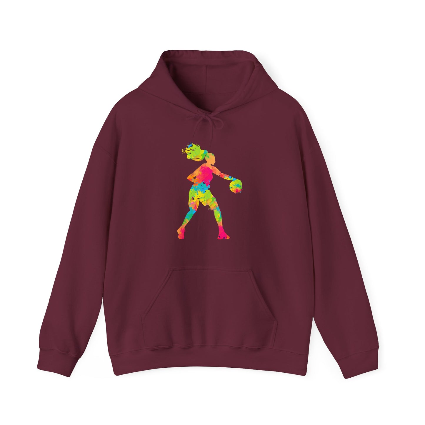 Basketball Girl Hoodie, Basketball Sport Lovers, Basketball Player Women Girls Hoodie