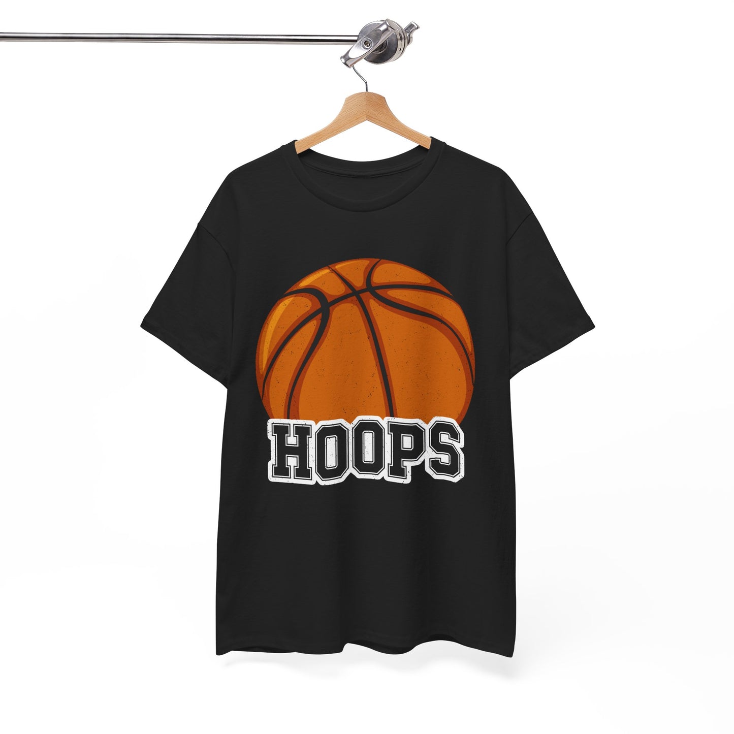 Hoops Basketball Shirt, Basketball Lovers Sport, Basketball Player Women Men T-shirt