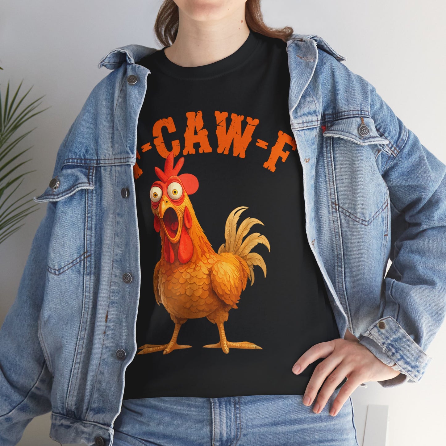 Funny F-Caw-F Chicken FCAWF Chicken T-Shirt