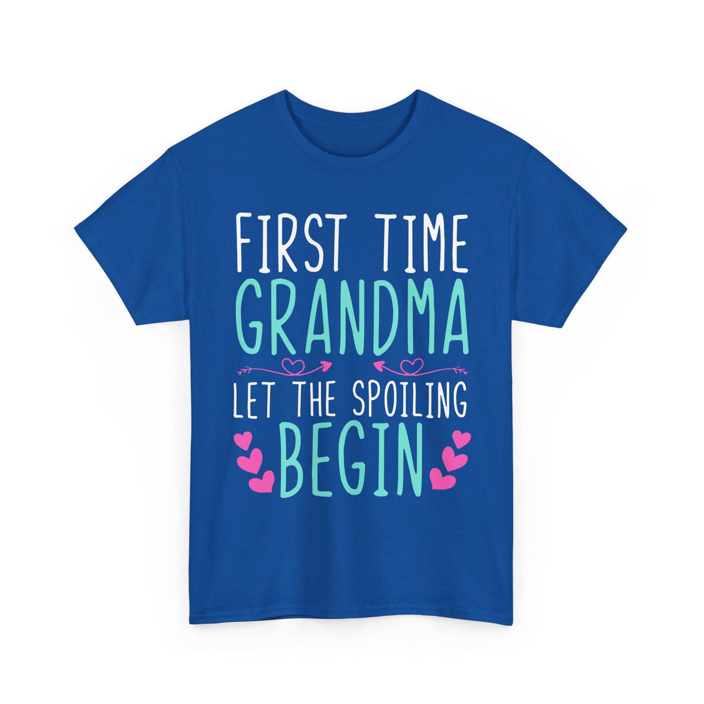 Grandma Shirt, First Time Grandma Let The Spoiling Begin Mother's Day T-Shirt