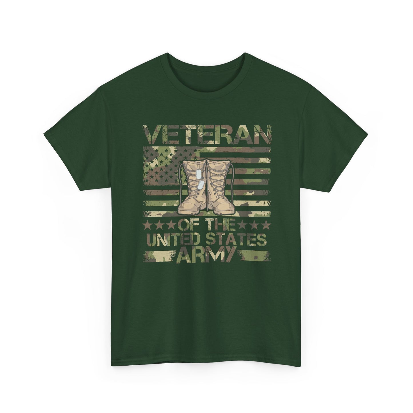 Veterans Day Shirt, Veteran Camo American Flag, Veteran Dad Men T-Shirt