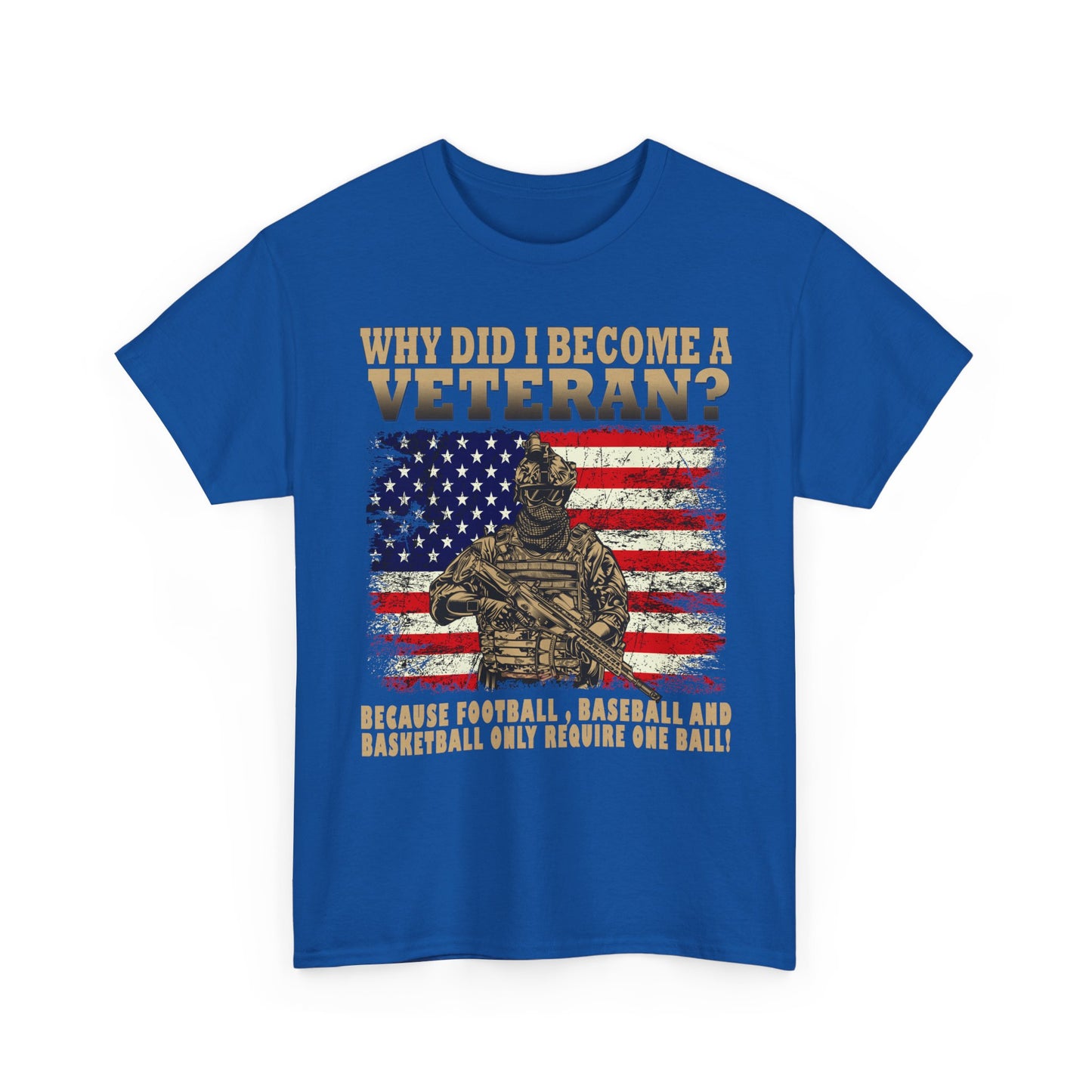 Veteran Shirt, Why Did I Become a Veteran?, Veterans Day Dad Grandpa Gifts Shirt