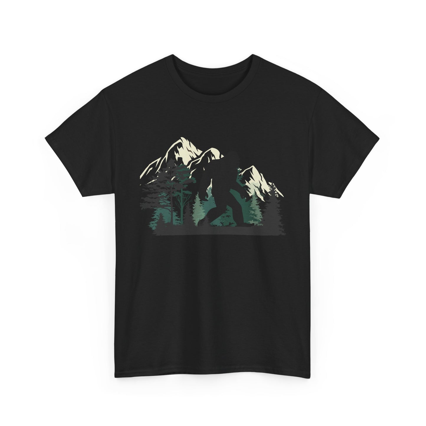 Bigfoot Forest Shirt, Mountain Bigfoot Lovers, Sasquatch Believers Women Men Gifts Shirt