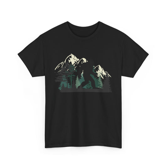 Bigfoot Forest Shirt, Mountain Bigfoot Lovers, Sasquatch Believers Women Men Gifts Shirt