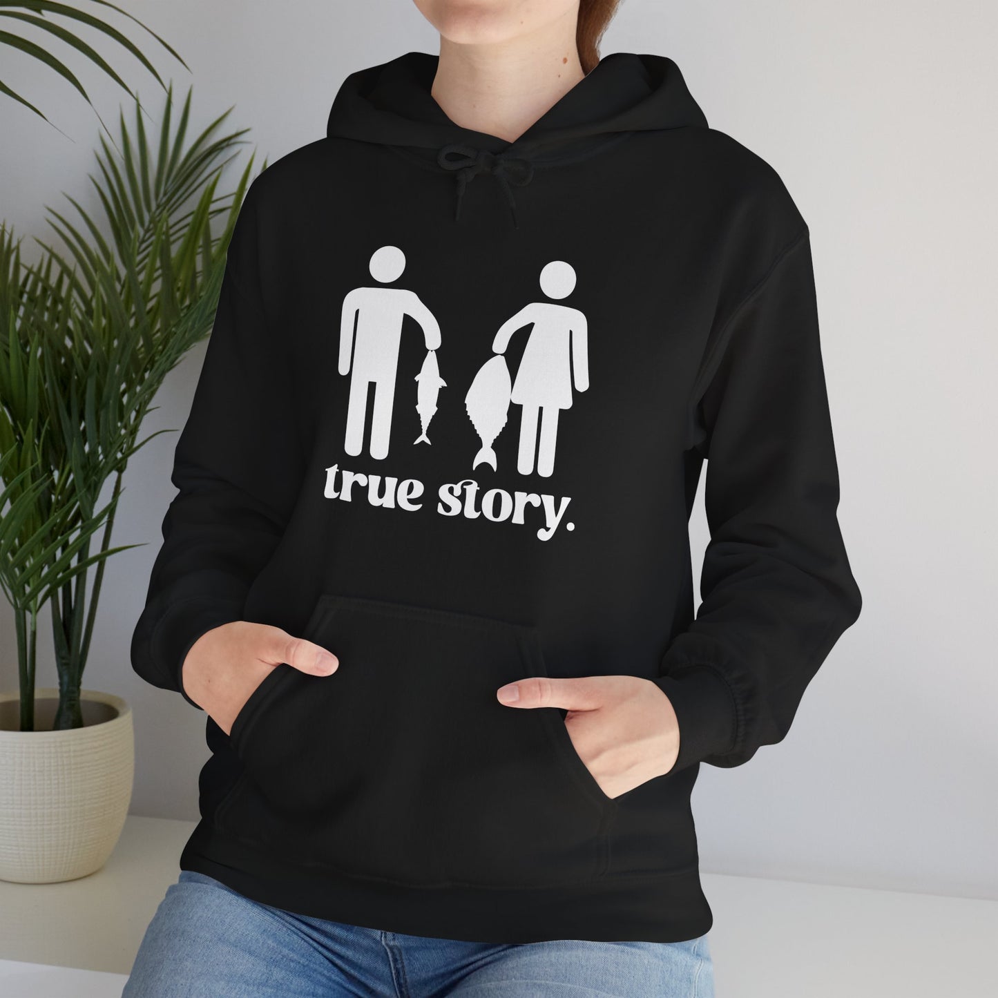 Fishing Hoodie, True Story Fishing, Fishing Season Lovers Gifts Fisherman Hoodie