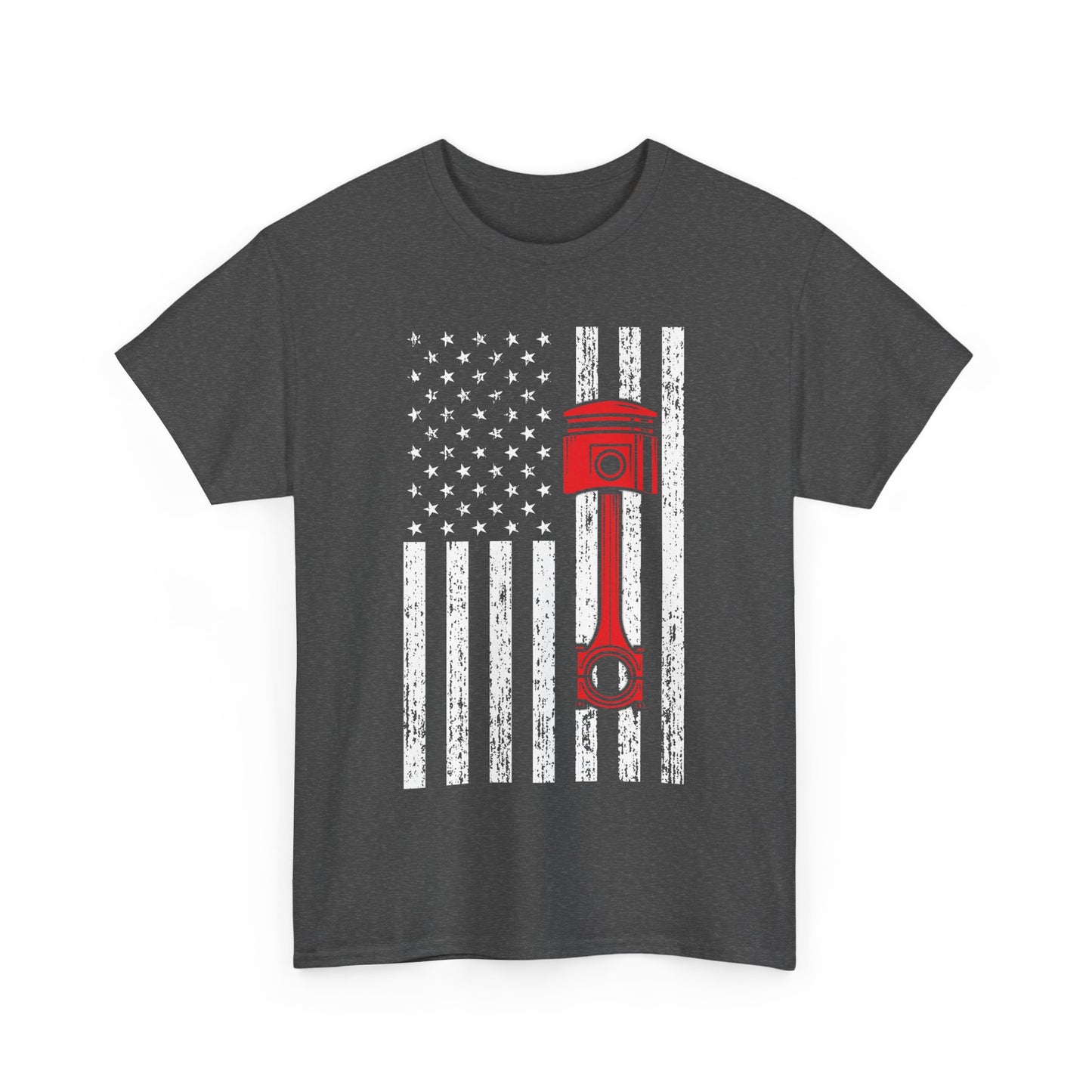 Car Shirt, American Flag Car, Cars Lovers Racing Racer Men Dad Shirt