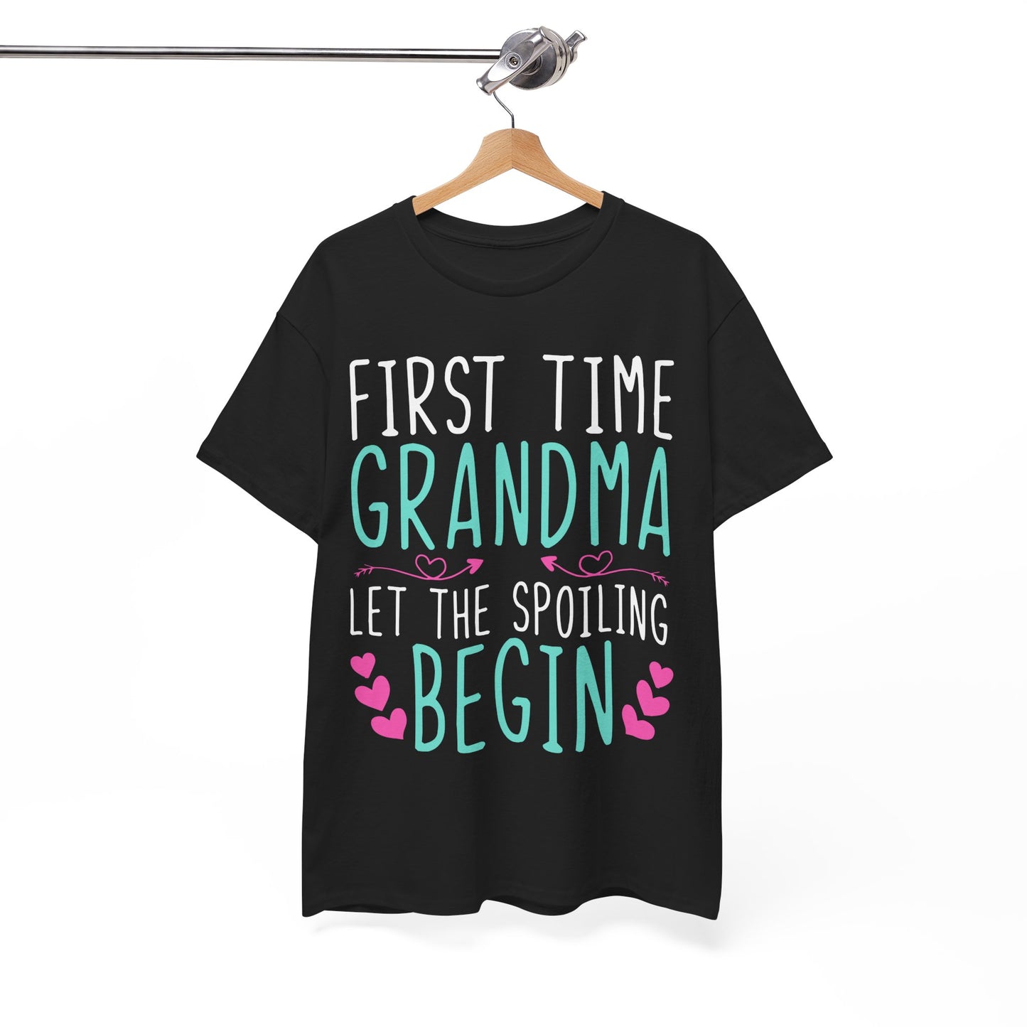 Grandma Shirt, First Time Grandma Let The Spoiling Begin Mother's Day T-Shirt