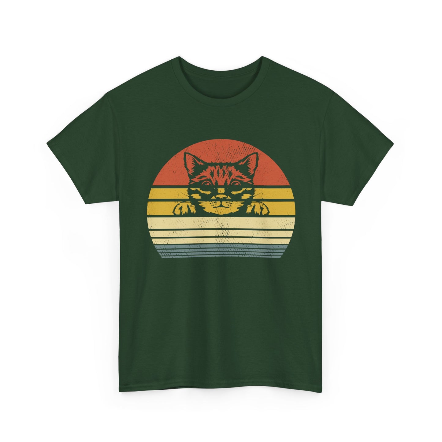 Cat T-Shirt, Kitten Lovers Gifts, Kitty Cats Owner Women Men Vintage Shirt