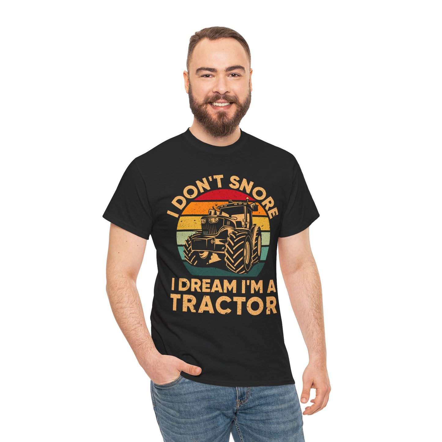 Farmer T-Shirt, I Don't Snore I Dream I'm A Tractor, Farmer Tractors Lovers Gifts Shirt