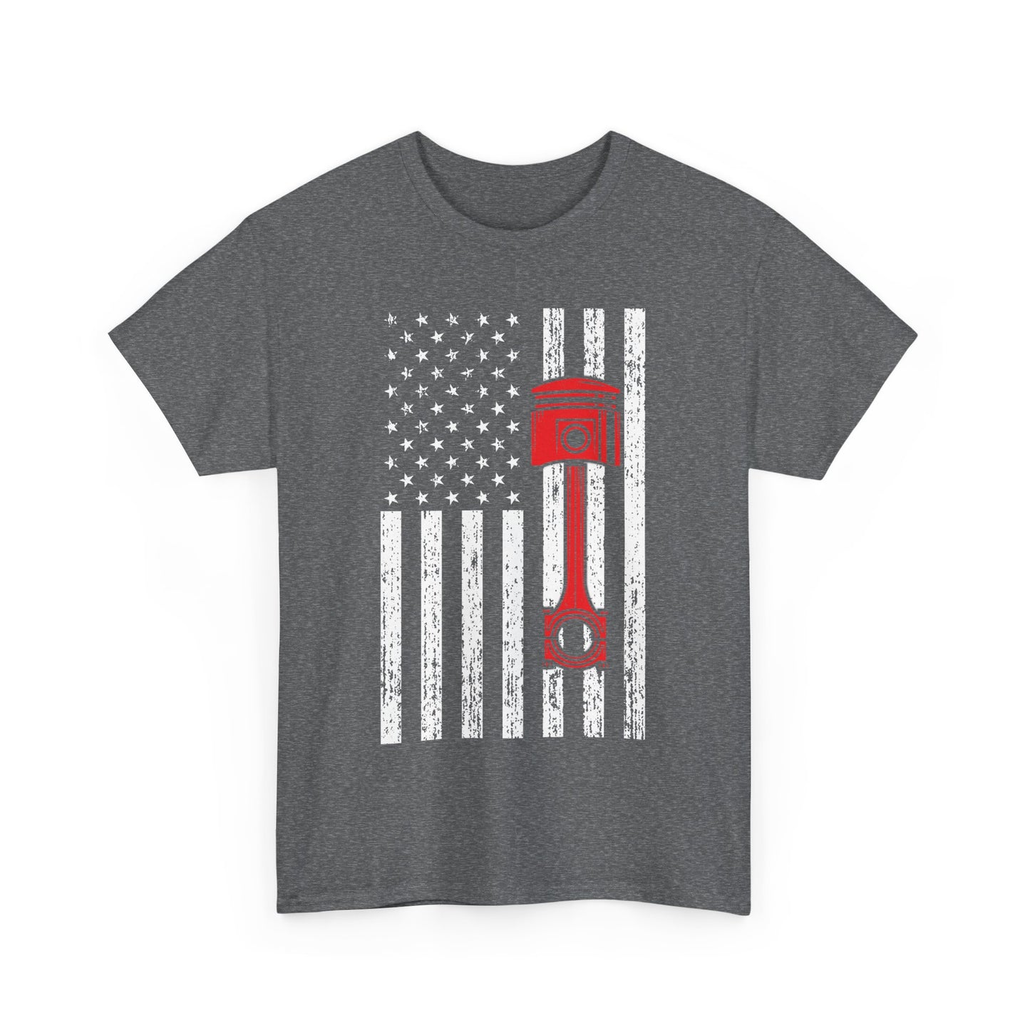 Car Shirt, American Flag Car, Cars Lovers Racing Racer Men Dad Shirt