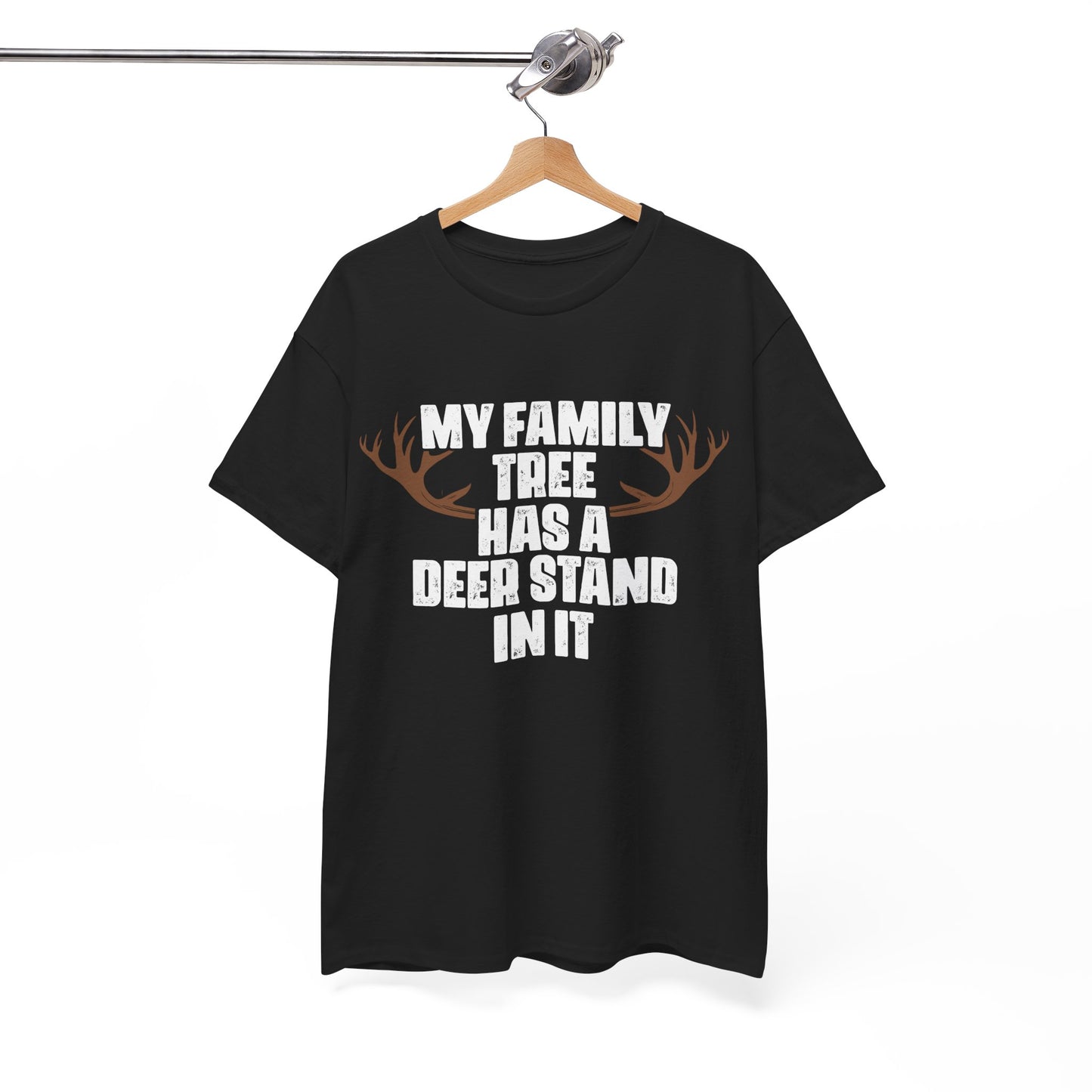 Deer Hunting Shirt, My Family Tree Has A Deer Stand In It Hunting Season Lovers Hunters Funny T-Shirt