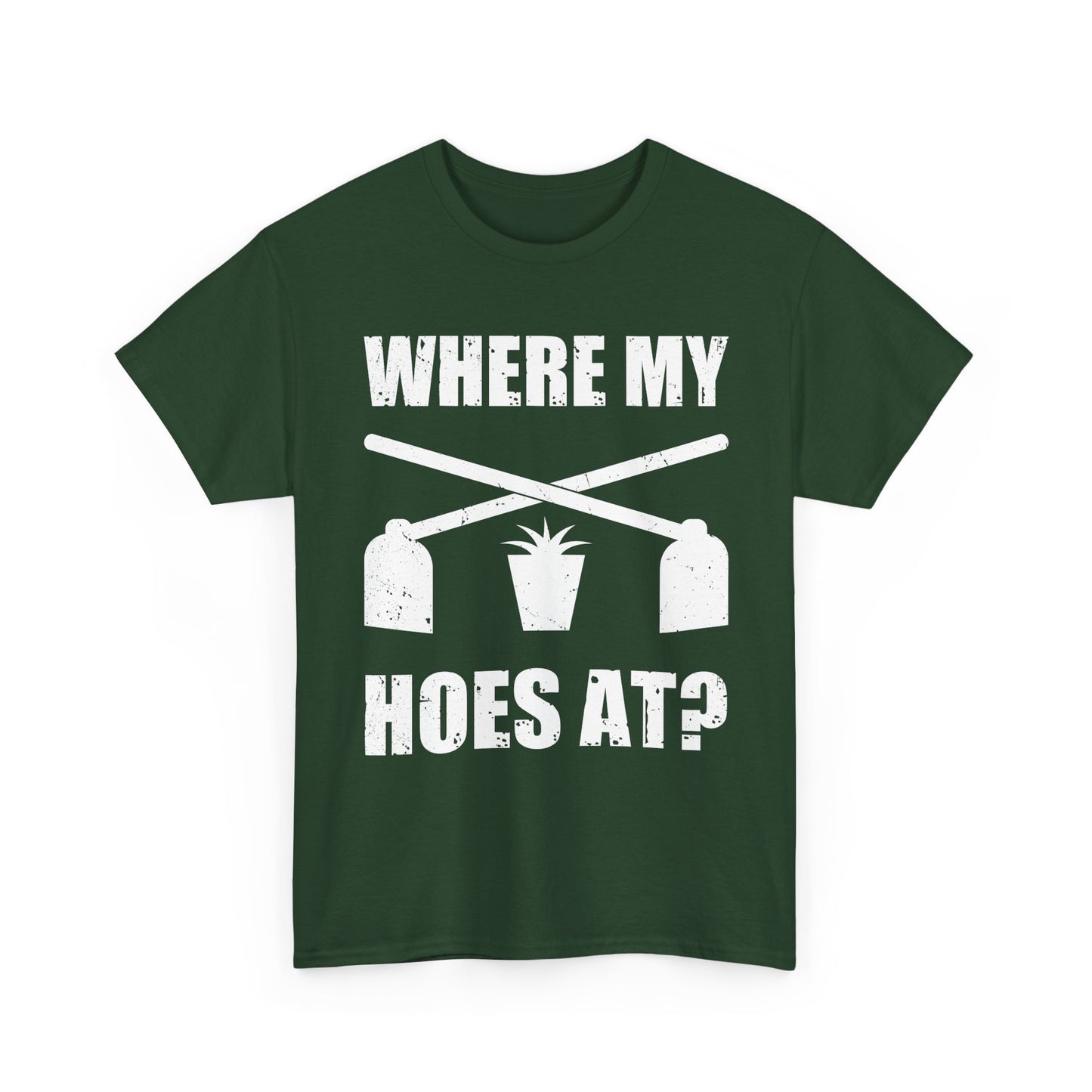 Farmer Gardener Shirt, Where My Hoes At, Gardening Farming Farm Funny Shirt