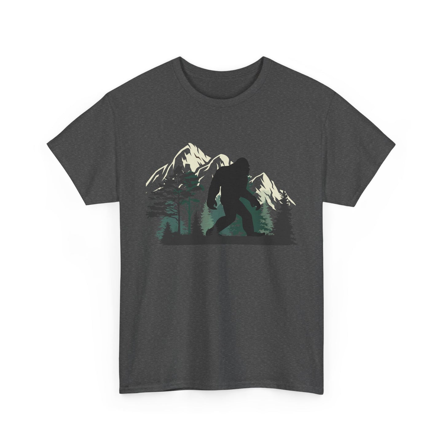 Bigfoot Forest Shirt, Mountain Bigfoot Lovers, Sasquatch Believers Women Men Gifts Shirt