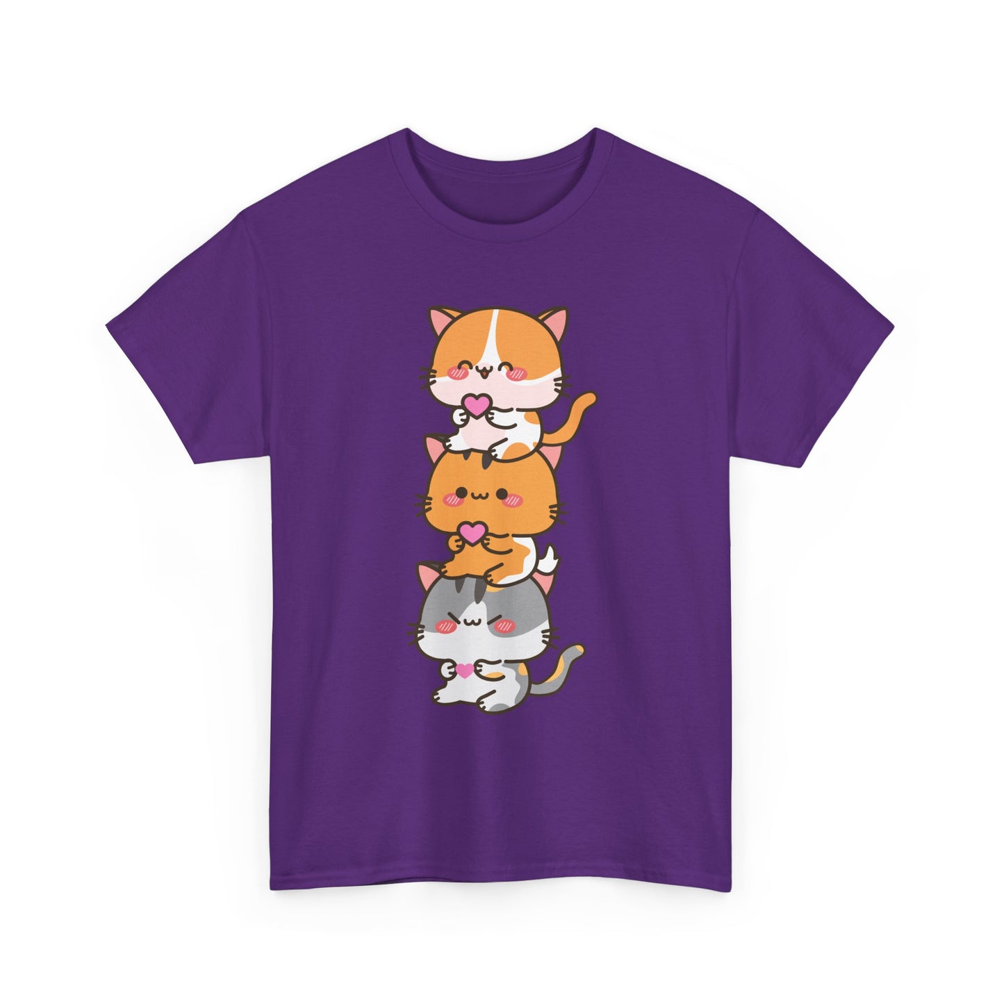 Kawaii Cat Shirt, Kitty Lovers Gift, Kitten Anime Cats Lovers Funny T-Shirt