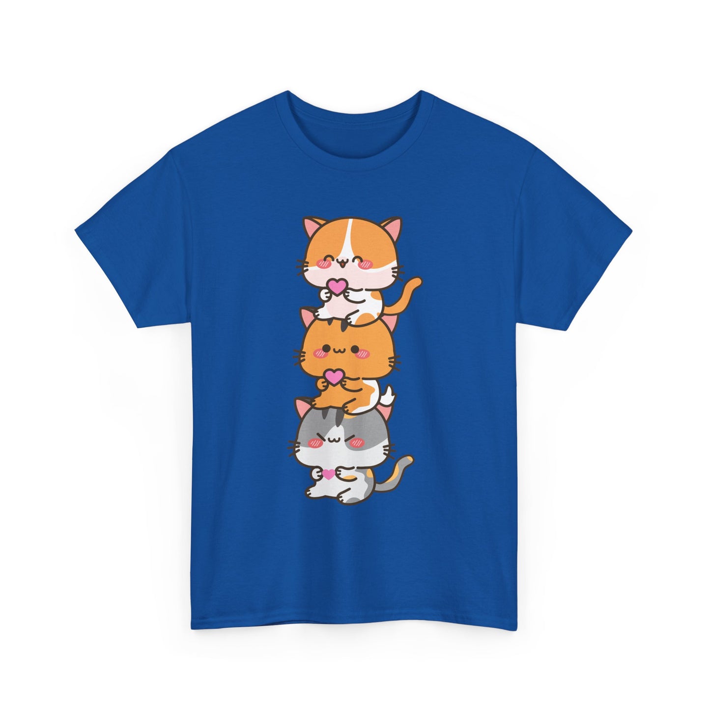 Kawaii Cat Shirt, Kitty Lovers Gift, Kitten Anime Cats Lovers Funny T-Shirt