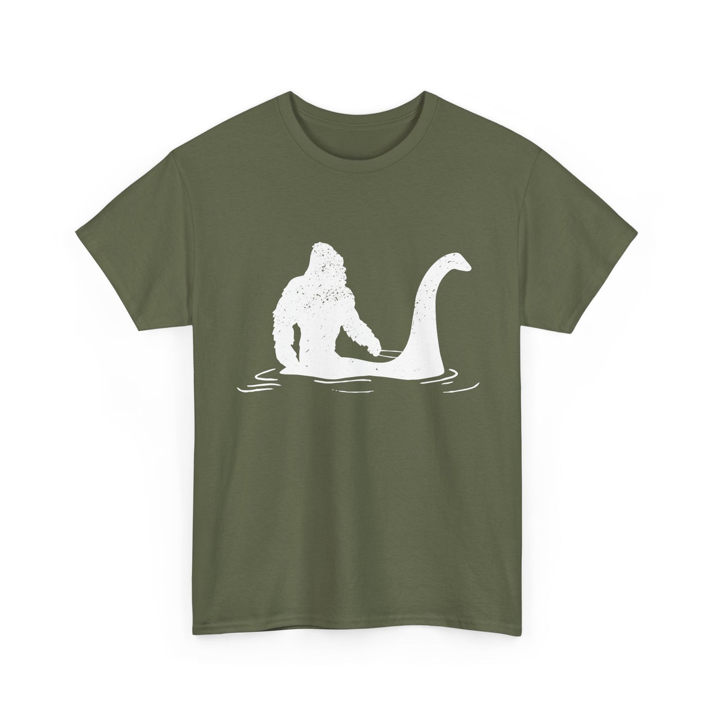 Bigfoot Shirt, Bigfoot Dinosaur, Sasquatch Monster Bigfoot Lovers Fun Shirt