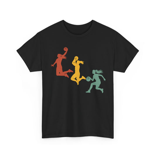 Basketball Girl T-Shirt, Basketball Sports Lovers, Basketball Player Women Girls T-Shirt