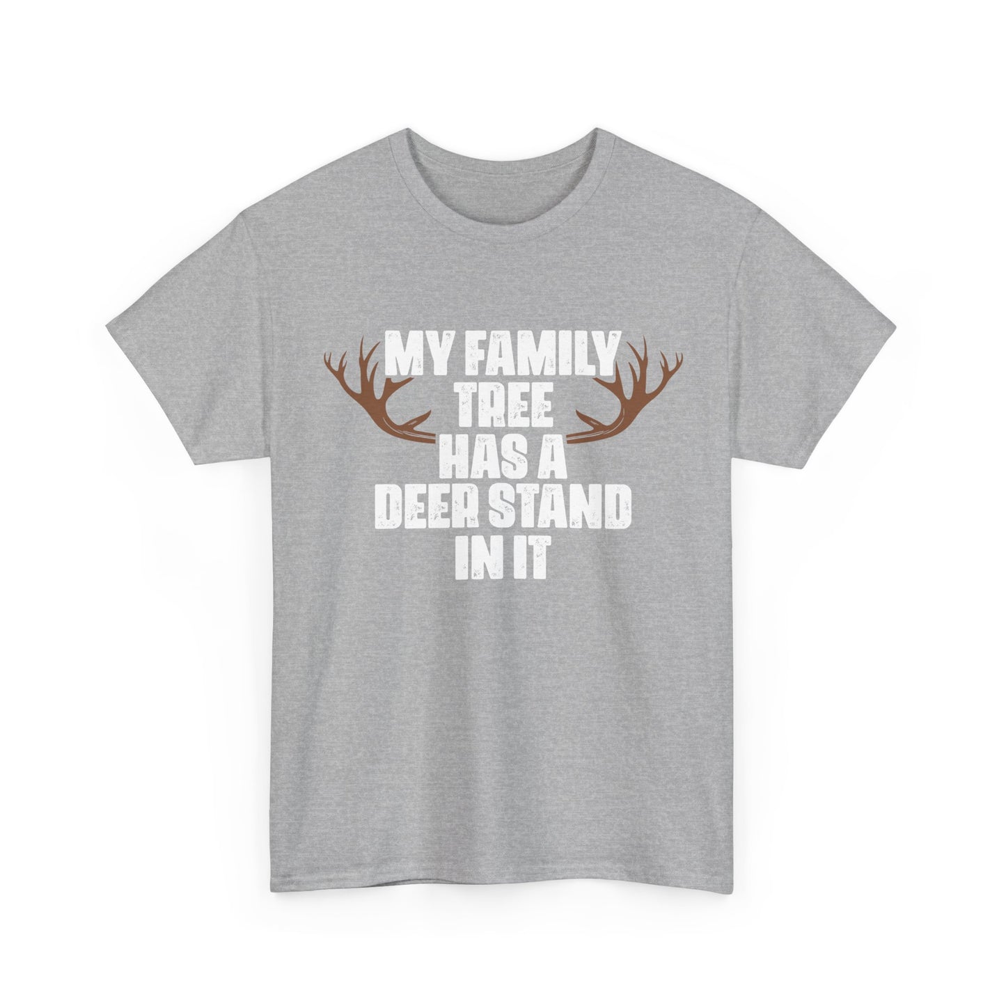 Deer Hunting Shirt, My Family Tree Has A Deer Stand In It Hunting Season Lovers Hunters Funny T-Shirt
