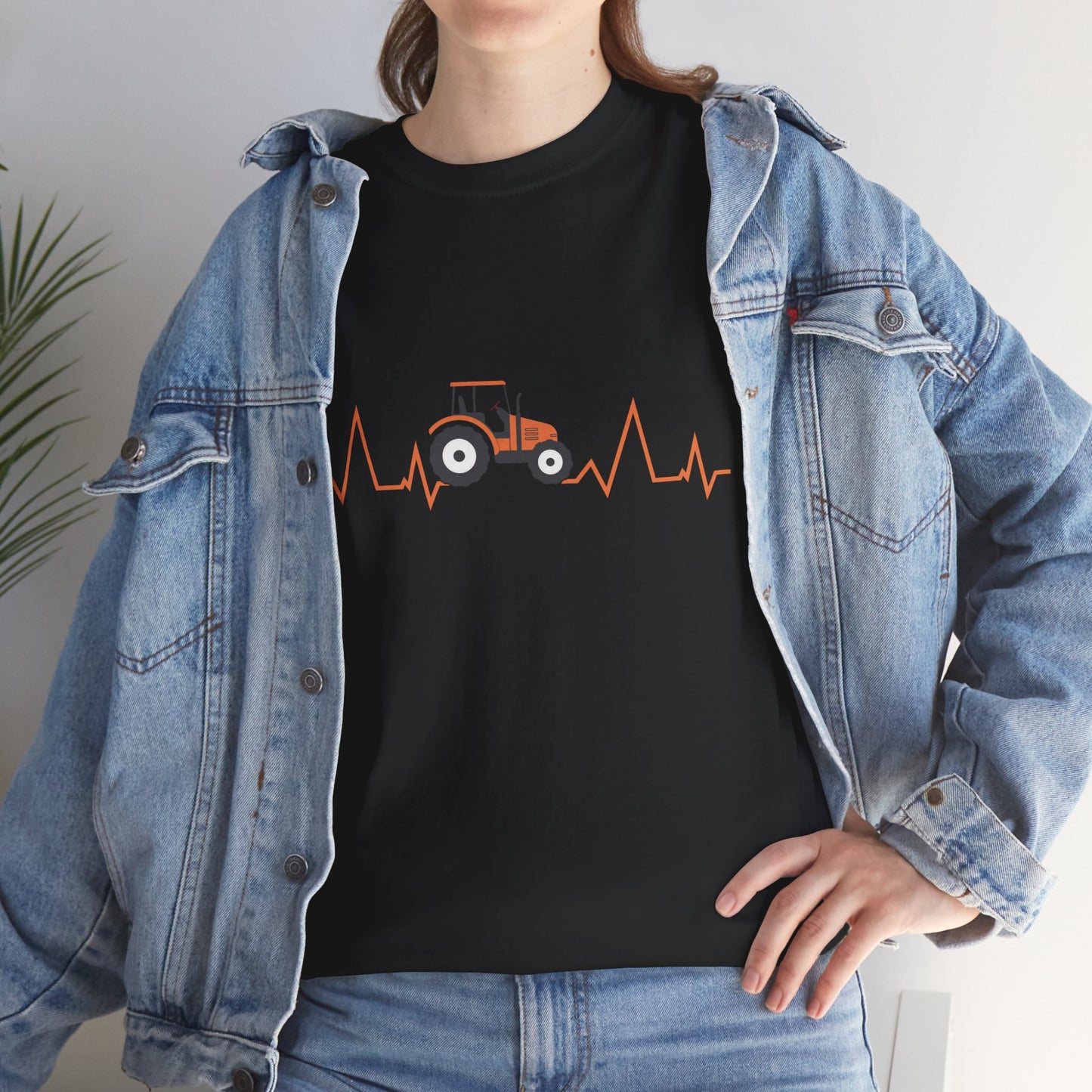Farming Shirt, Farming Tractor Heartbeat, Farmer Tractor Lovers Farming Gifts Shirt