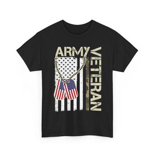 Veteran American Flag T-Shirt, Veteran's Day Independence Day Men Dad Shirt