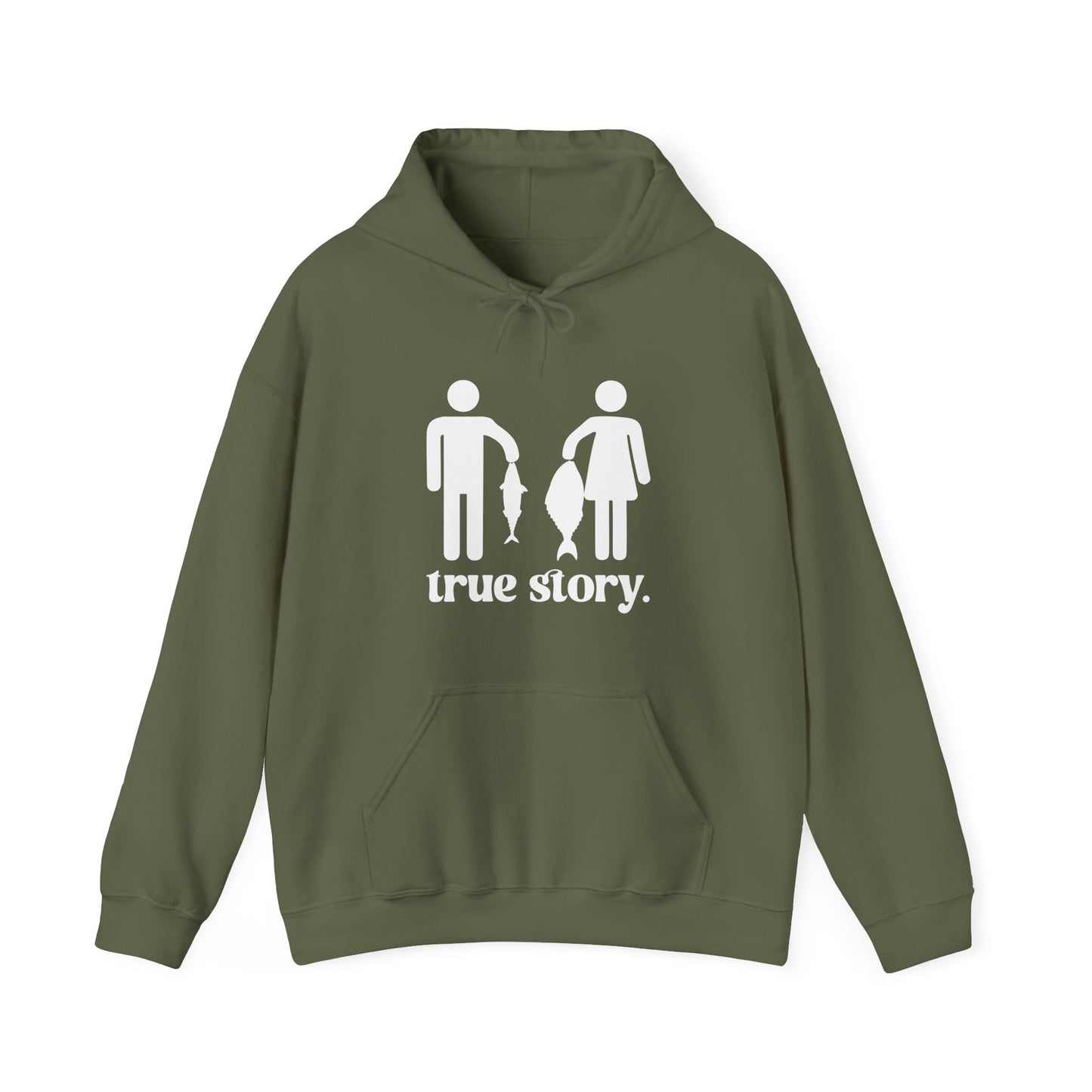 Fishing Hoodie, True Story Fishing, Fishing Season Lovers Gifts Fisherman Hoodie