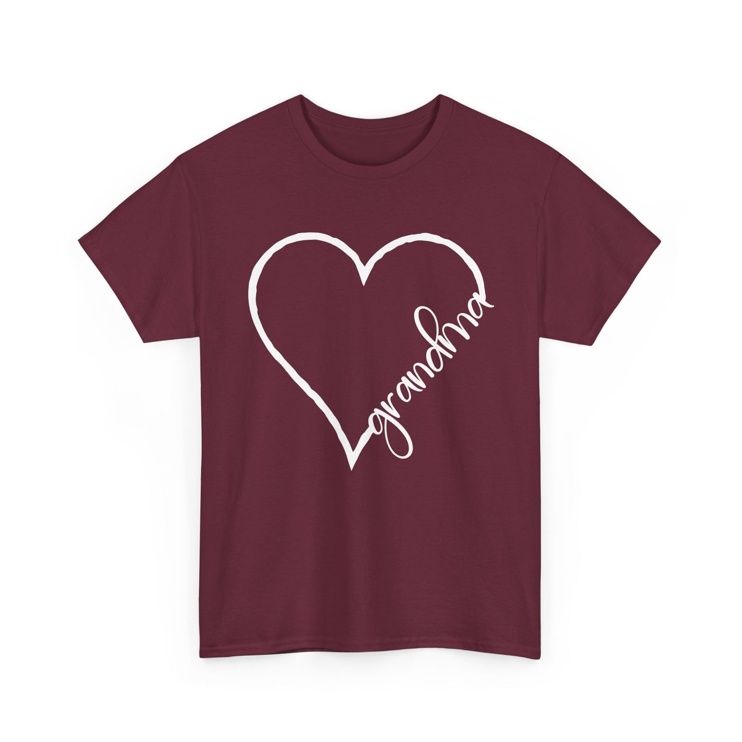 Grandma Shirt, Heart Grandmother, Gigi Mother's Day Granny Gifts T-Shirt