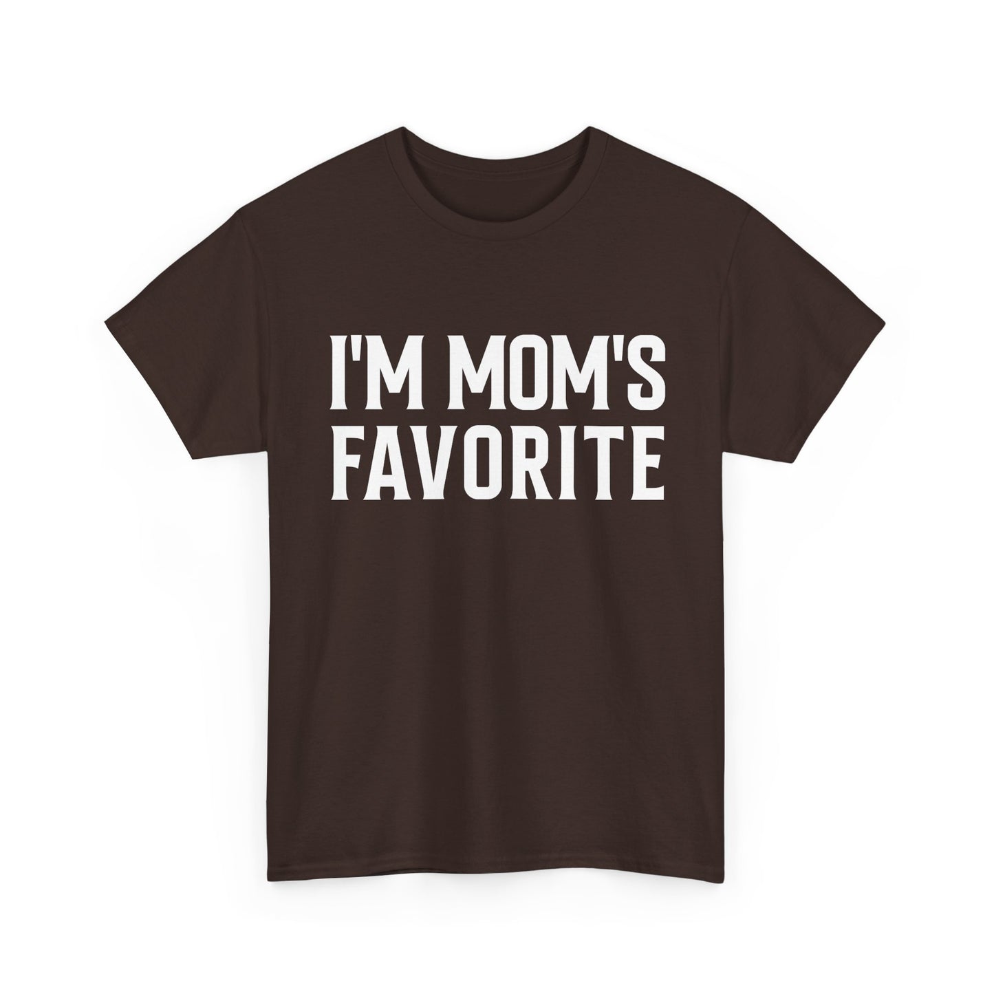 Mom T-Shirt, I'm Mom's Favorite, Funny Kid Saying Birthday Kids T-Shirt