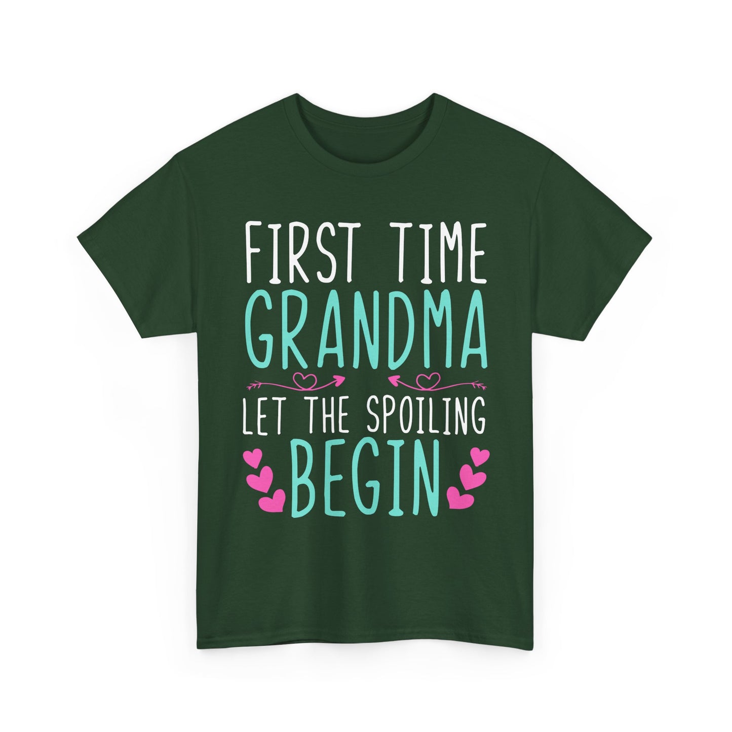 Grandma Shirt, First Time Grandma Let The Spoiling Begin Mother's Day T-Shirt