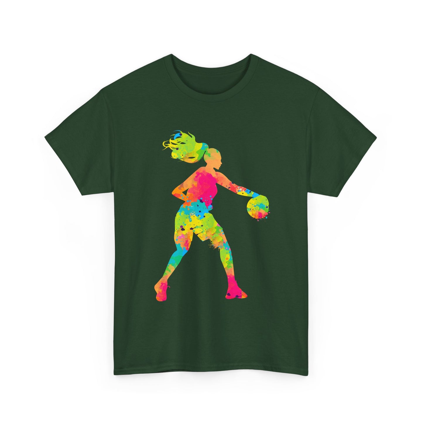 Basketball Girl Shirt, Basketball Sport Lovers, Basketball Player Women Girls T-Shirt