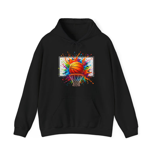 Basketball Hoodie, Basketball Player, Basketball Sports Lovers, Basketball Colorful Hoodie
