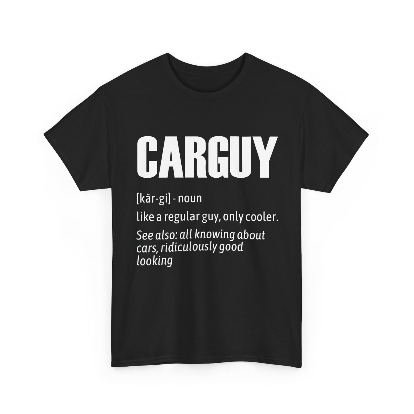 Car Guy Definition T-Shirt, Car Lovers Gifts, Car Racer Racing Funny Shirt