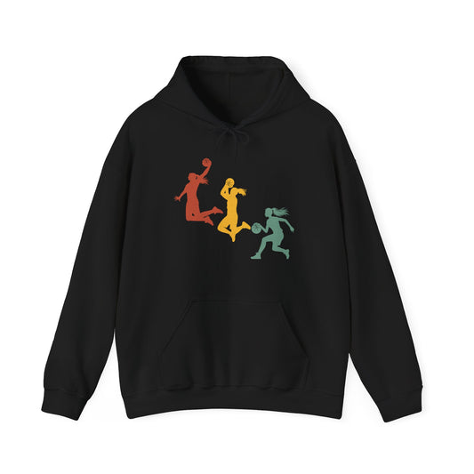 Basketball Girl Hoodie, Basketball Sports Lovers, Basketball Player Women Girls Hoodie