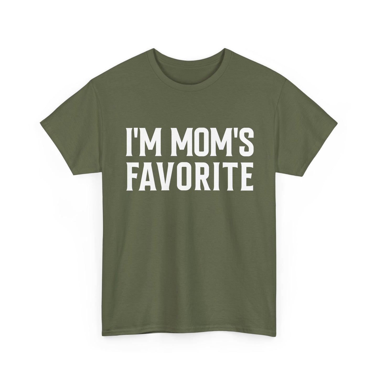Mom T-Shirt, I'm Mom's Favorite, Funny Kid Saying Birthday Kids T-Shirt