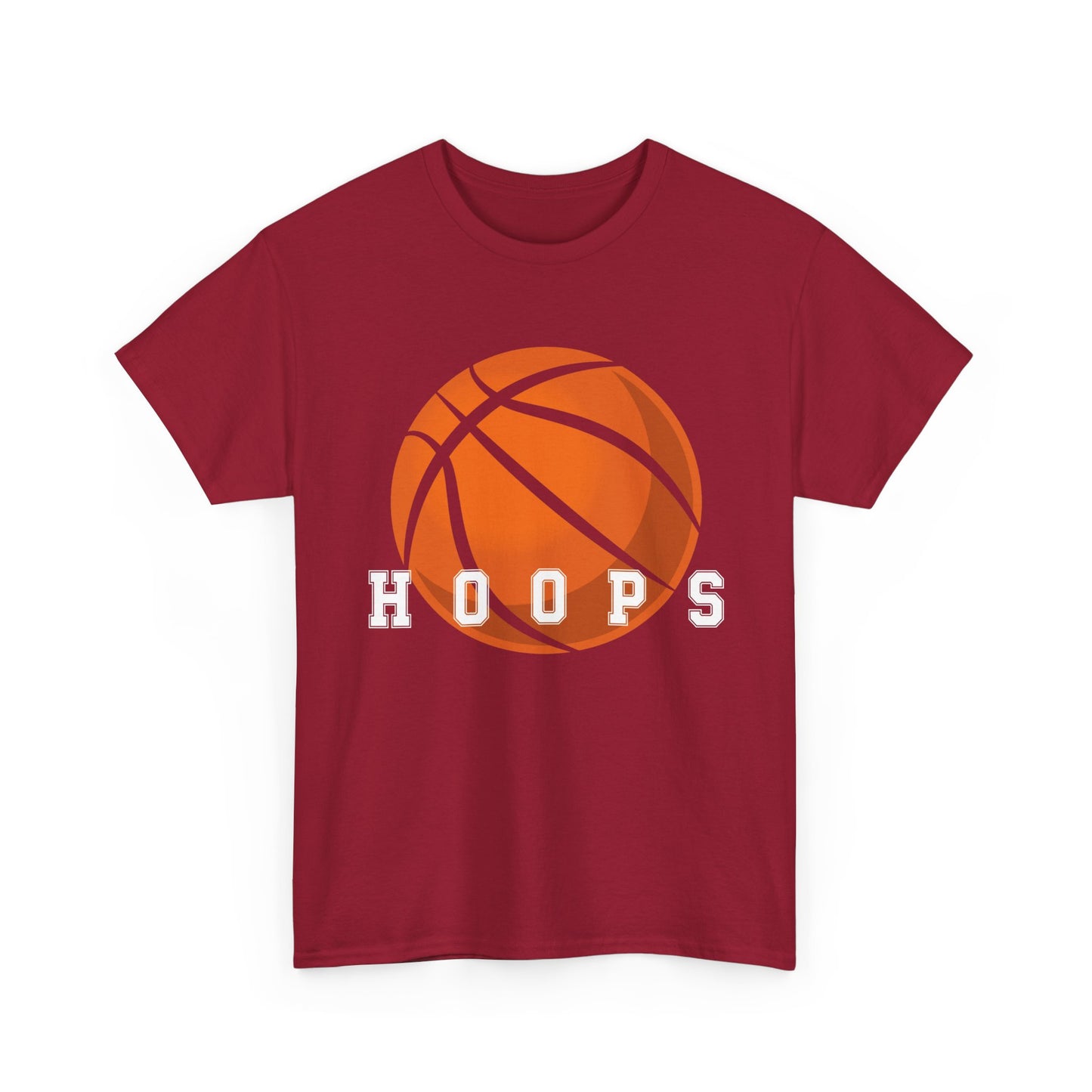 Hoops Basketball T-Shirt, Sports Lovers Basketball Fans, Basketball Player T-Shirt